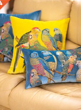 2021 Rams Embroidered Decorative Geometric Pillow Cushion Ho