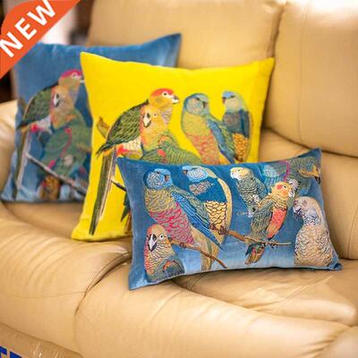 2021 Rams Embroidered Decorative Geometric Pillow Cushion Ho