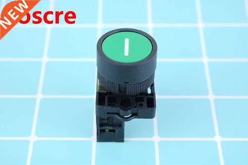 5PCS Marking self reset movable flat head button ZB2-BA3311