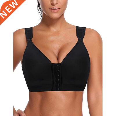 Burvogue Bras Women Seamless Padded Push Up Post-Surgery Bra