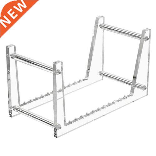 Clear Vinyl Record Stand Holder for Desktop Album Storage, A