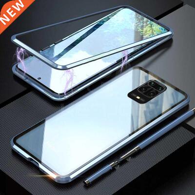 Magnetic Case for Xiaomi Redmi Note 9 9s 9 Pro Max Front+Bac
