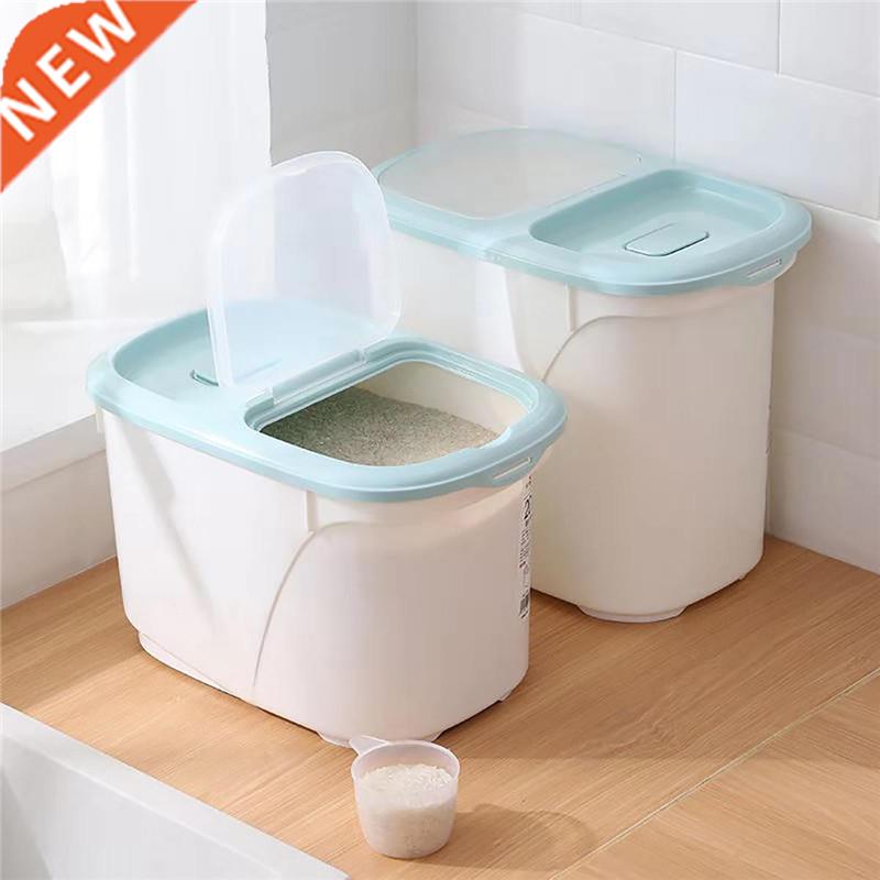 5/10Kg plastik pirin? saklama kutusu mühürlü