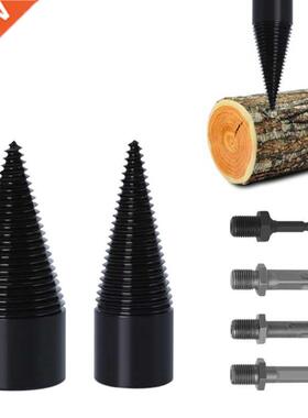 6pcs Wood Splitter Drill Bits Drill Screw Cone Driver Firewo