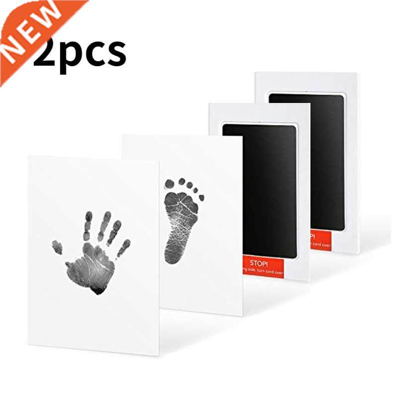 2 packs baby care non-toxic baby handprint imprint kit baby