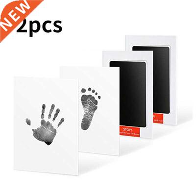 2 Packs Baby Care Non-Toxic Baby Handprint Imprint Kit Baby