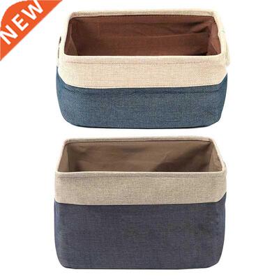 Storage Bins,Collapsible Fabric Storage Basket With Dual