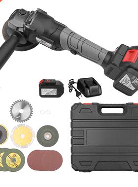 21V Brushless Angle Grinder Tool Mini Haneld Cordless Poli