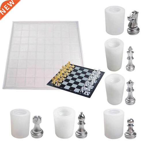 Chess Silicone Mold Resin Molds DIY Candle Silicone Mold