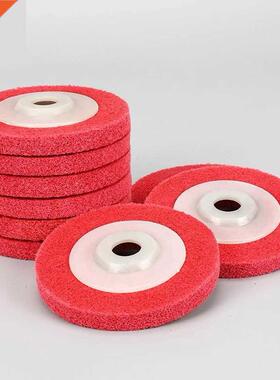 1/5pcs 100mm/3.94inch Nylon Fiber Polishing Wheel Paint Rust