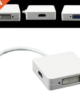 3 in 1 Mini DP Displayport to HDMI DVI VGA Adapter for MacBo