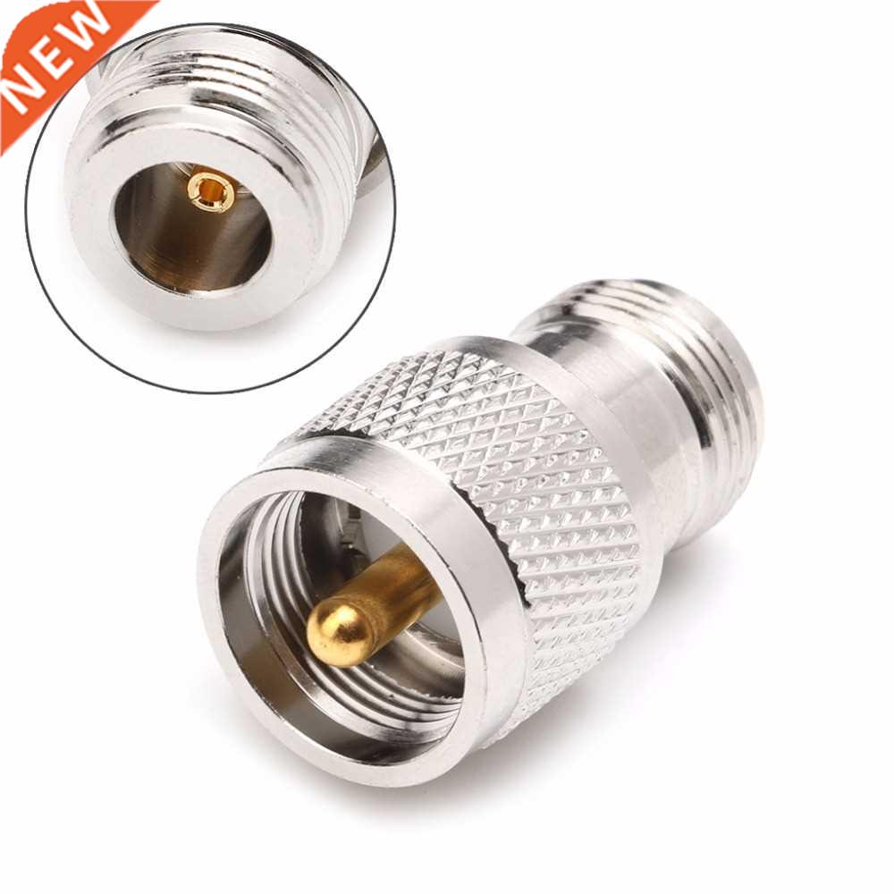 PL259 UHF Plug Male To N Female Jack Straight 50 Ohm RF Conn