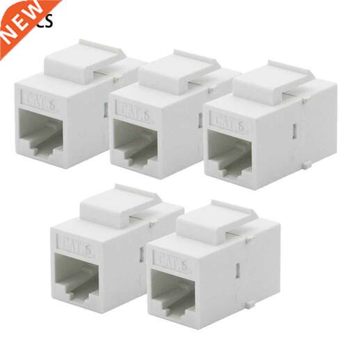 For Wall Plate Outlet Panel Whte Per Set CAT6 RJ45 Jack Fe