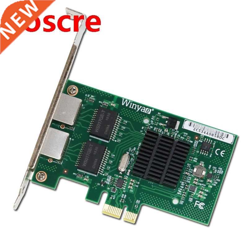 E5709T PCI-E X1 Two-port gigabit NIC ISCSI BCM5709c TOE