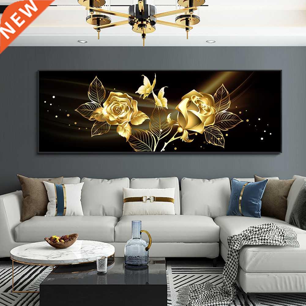 Modern Abstract Oil Painting on Posters and Prints Wall Art