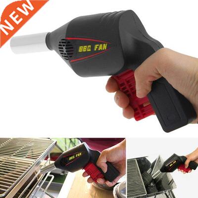 Manually BBQ Fan Air Blower Barbecue Tools Pressing Fire Bel