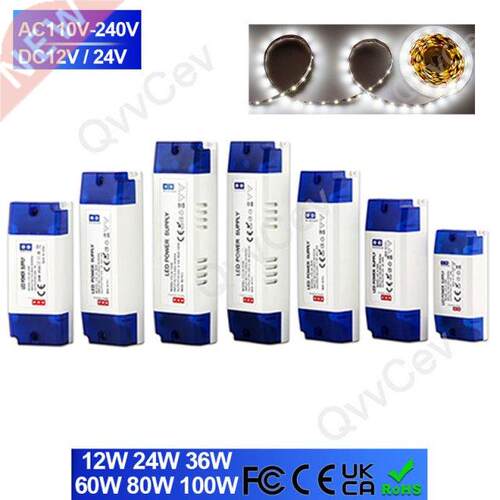 LED Drive Switching Power Supply 12W 24W 36W 60W 100W Transf