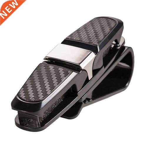Zonnebrillen Card Ticket Holder Clip Zwart