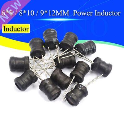 10PCS Power Inductor DIP 68mm 6X8mm 2.2UH 4.7UH 10uH 22uH 10