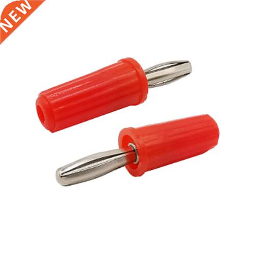 2/5Pair Plastic Shell Short 4mm Banana Plug Connector dual A