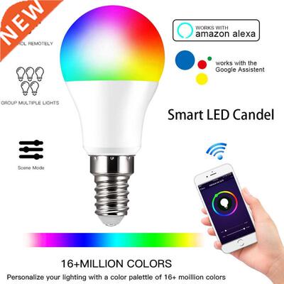 Alexa Voice Control WIFI Smart Bulb Home RGB Energy-saving