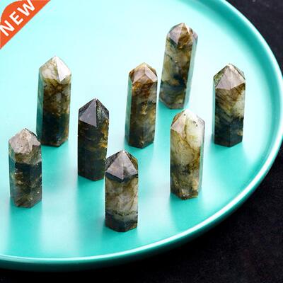 Moonstone Crystal Column Stone Natural Labradorite Crystal