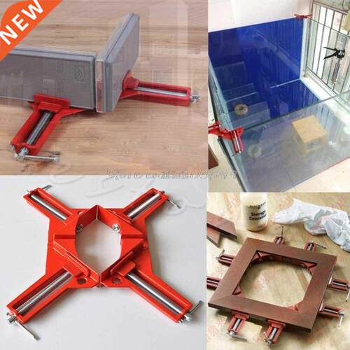 New 90 Degree Right Angle Picture Frame Corner Clamp Holder