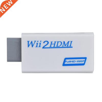 For Wii 2 to HDMI-compatible Converter Full HD HDMI-compatib