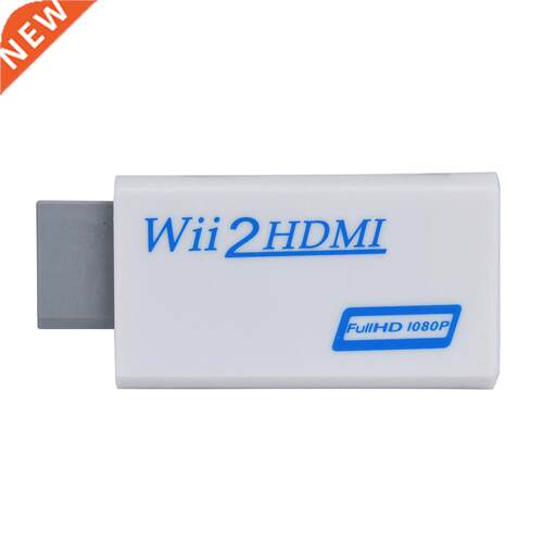 For Wii 2 to HDMI-compatible Converter Full HD HDMI-compatib