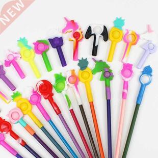 Pen Cap PopIts Push Fidget Toys Reliver Sress Bubble Soft Sq