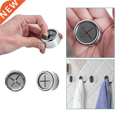 Punch Free Te Towel Plug Holder Bthroom Orgnizer Rck Tow