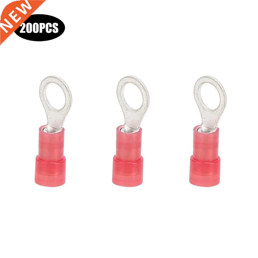 200Pcs O-Type Crimp Terminal RNY1-5D Wire Crimp Terminal Con