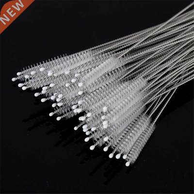 4/5/10Pcs/Set Stainless Soft Hair Suction Glass Tube Cleaner