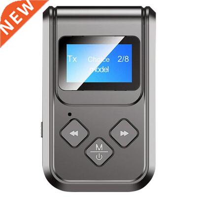 Bluetooth 5.0 Wireless Transmitter Receiver 2 In 1 LCD Displ