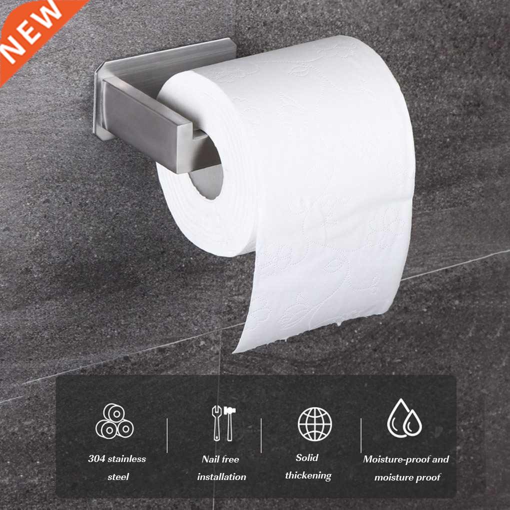 2 Pieces Wall Mounted Style Bathroom Toilet Paper Holder