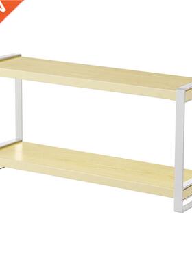 Ktchen Shelves Desktop Multfunctonal Double-Layer