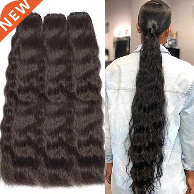 30 40 Inch Raw Indian Virgin Hair Weave Bundles 1 3 4 Deal R