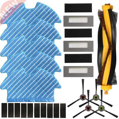 Vacuum Main Side Brush Filter Kit For Ecovacs Deebot Ozmo 90