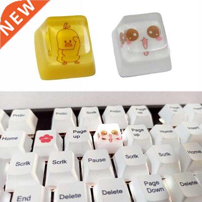 K1KF Only Keycap  Translucent Keycap 1 Key Cartoon Keycap