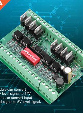 Conector 8-Channel NPN/PNP to NPN 5V/24V SquareWave Signal C