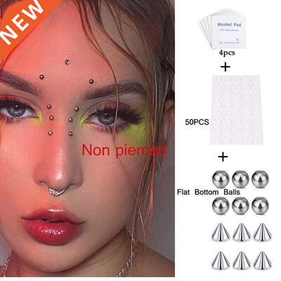 New Arrval Fake Lp Rng Stud Fake Nose Rng Eyebow Rng D