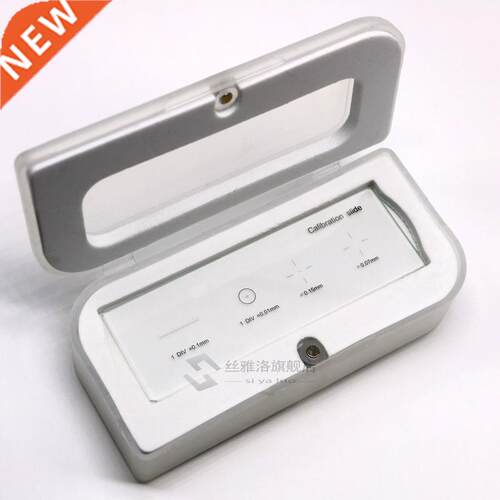 926 0.01mm Microscope Slides Reticle Calibration Slide Ruler