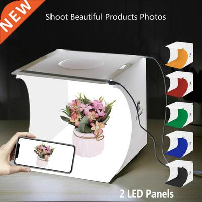 20cm 2 Led Mini Lightbox Product Shoot Light Box Easy sed Ph