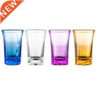 12PCS Shot Glass Cup Acrylic Party KTV Wedding Game Cup For
