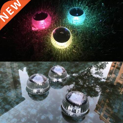 Solar Color Changing LED Floating Ball Lights Swiming Pool P