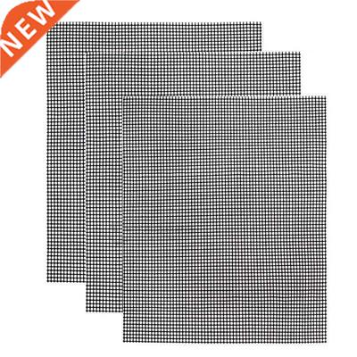 Pcs BBQ Grill Mats Reusable BBQ Mesh Mat Teflon Grill Mat N