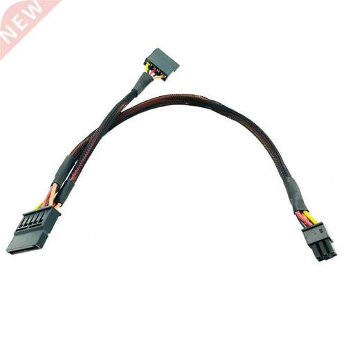6Pin to Splitter 15Pin SATA Power Cable 适用于 DELL Vostro 3