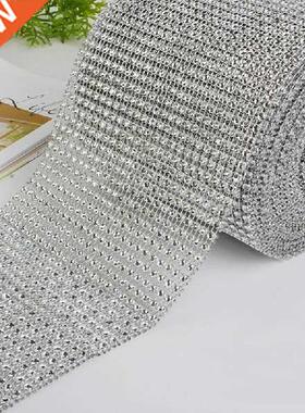 1 YardPiece  Home Table Decor Rhinestone Net Crystal