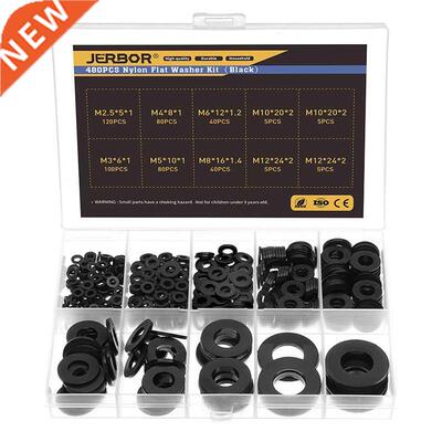 M2 M2.5 M3 M4 M5 M6 M8 Nylon Washers Plastic Insulation Spac