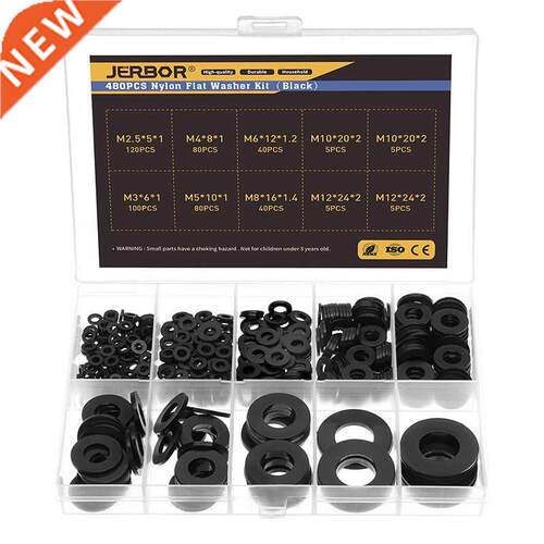 M2 M2.5 M3 M4 M5 M6 M8 Nylon Washers Plastic Insulation Spac